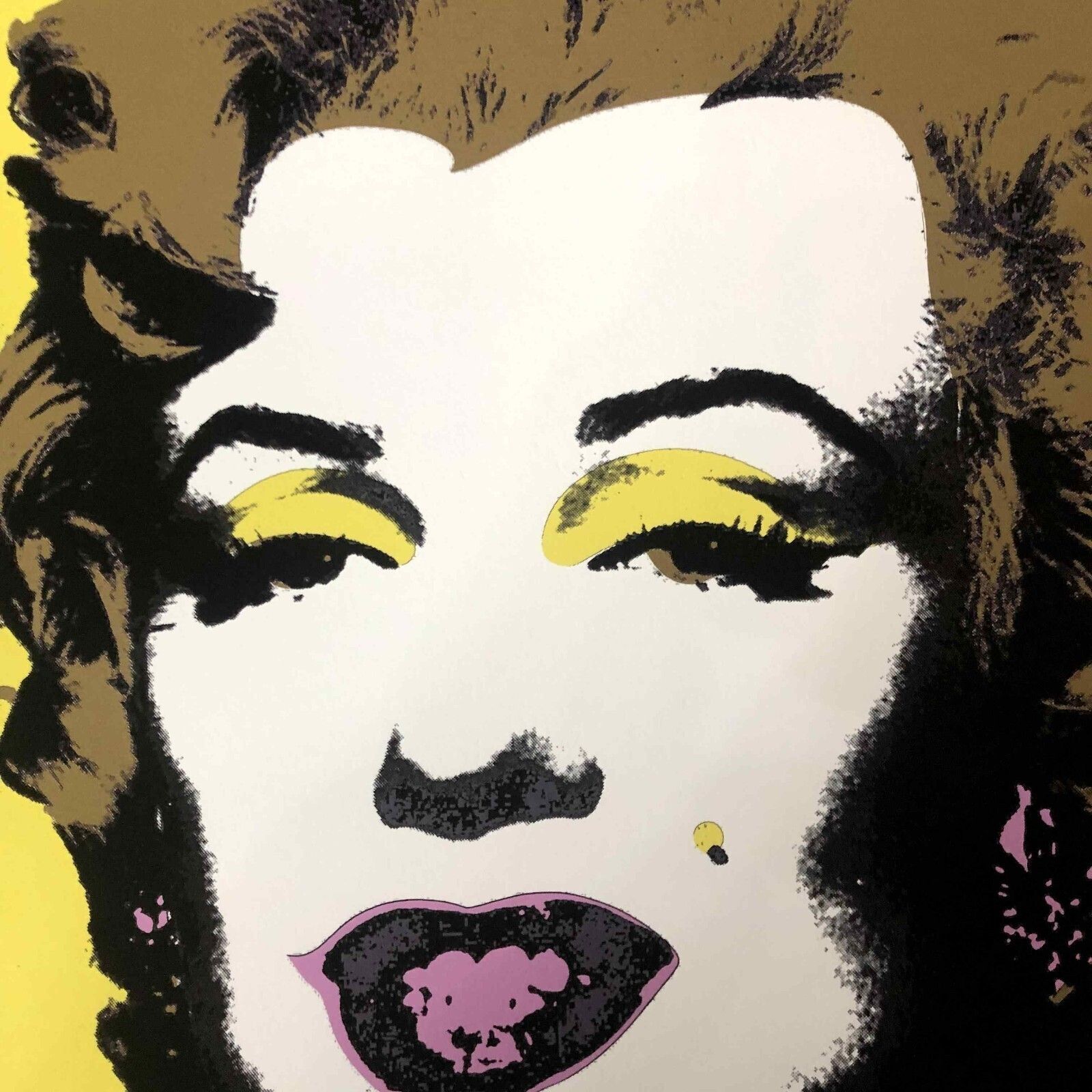 Andy Warhol Lithografie 50x50 cm Nieuwe Cmoa Editie Met Certificaat photo vinterior