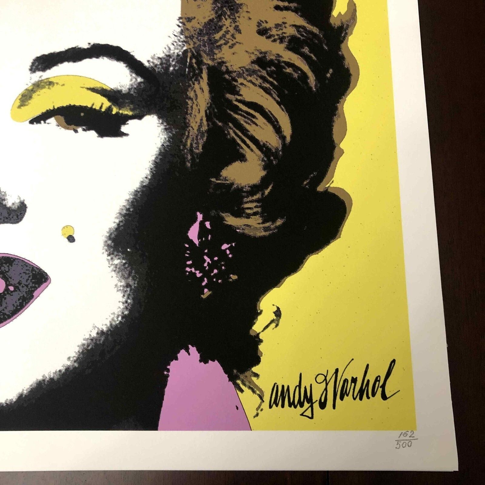 photo for sale Andy Warhol Lithografie 50x50 cm Nieuwe Cmoa Editie Met Certificaat