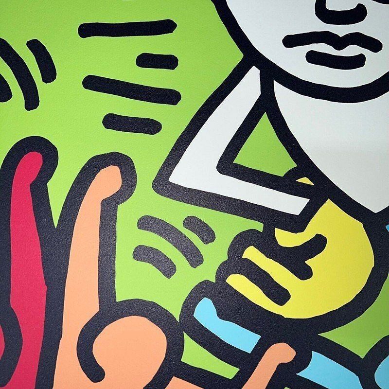 photo for sale Naar Keith Haring, Andy Mouse, print