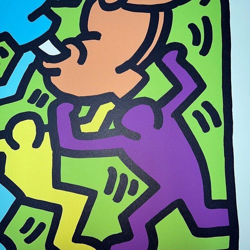 3850.0 Naar Keith Haring, Andy Mouse, print photo