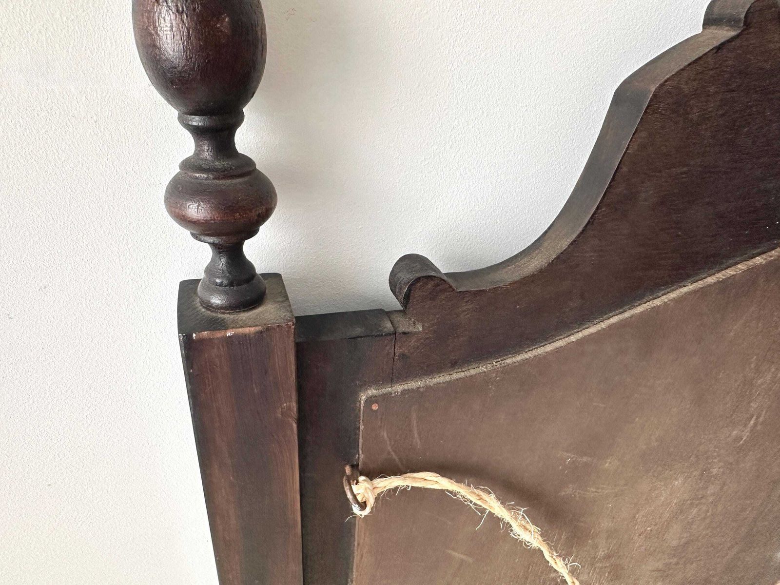 photo vinterior Antique French Carved Wood Beveled Mirror, Large Henri II Style Mirror, Renaissance Inspired Decor
