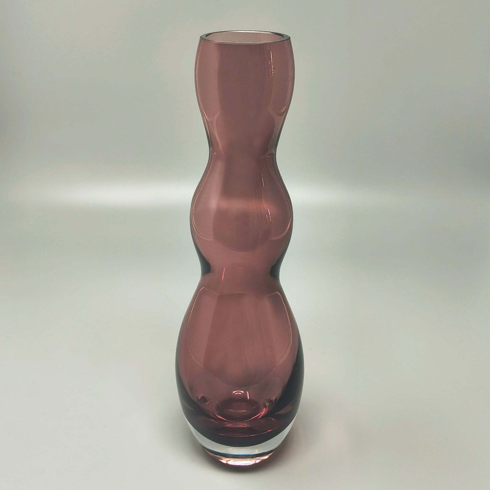 V. Nason paarse Space Age Murano glazen vaas ca. jaren 1970, Italiaans vintage design photo furniture