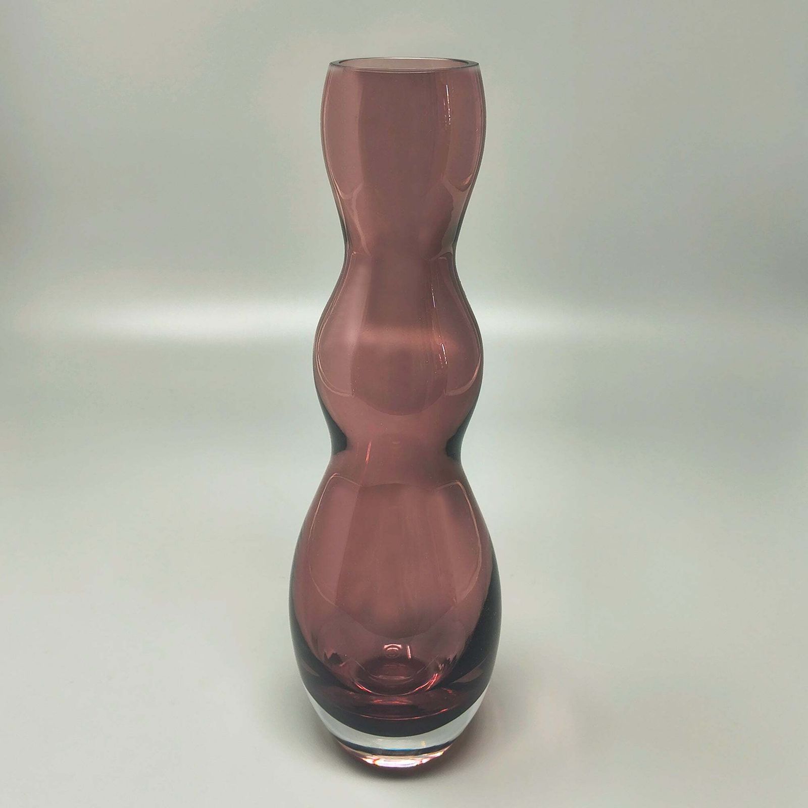 V. Nason paarse Space Age Murano glazen vaas ca. jaren 1970, Italiaans vintage design photo Woonaccessoires