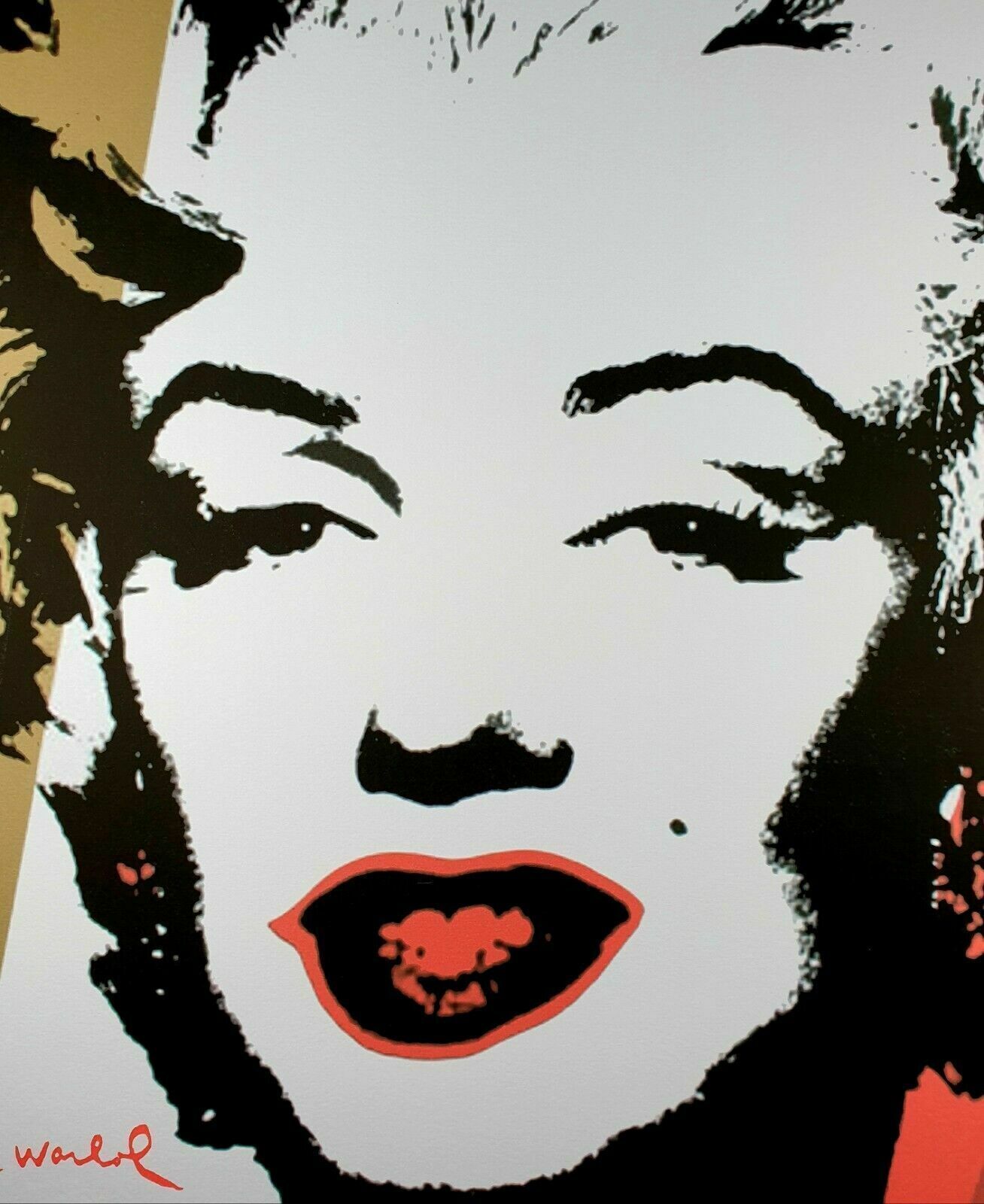 Andy Warhol, Marilyn Monroe, Plate Signed Lithograph photo furniture