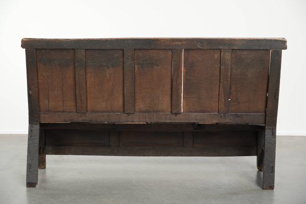Beautiful Antique English Wooden Bench/Hall Bench From The Early 18th Century With Beautiful Warm Colors And Lovely Details. photo Furniture