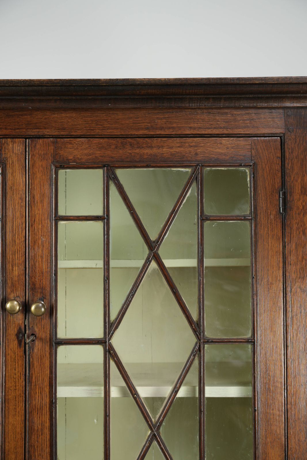 Antique 18th Century Welsh/English Oak Book/Buffet Cabinet With Beautiful Original Glass And Amazing Details. photo buy