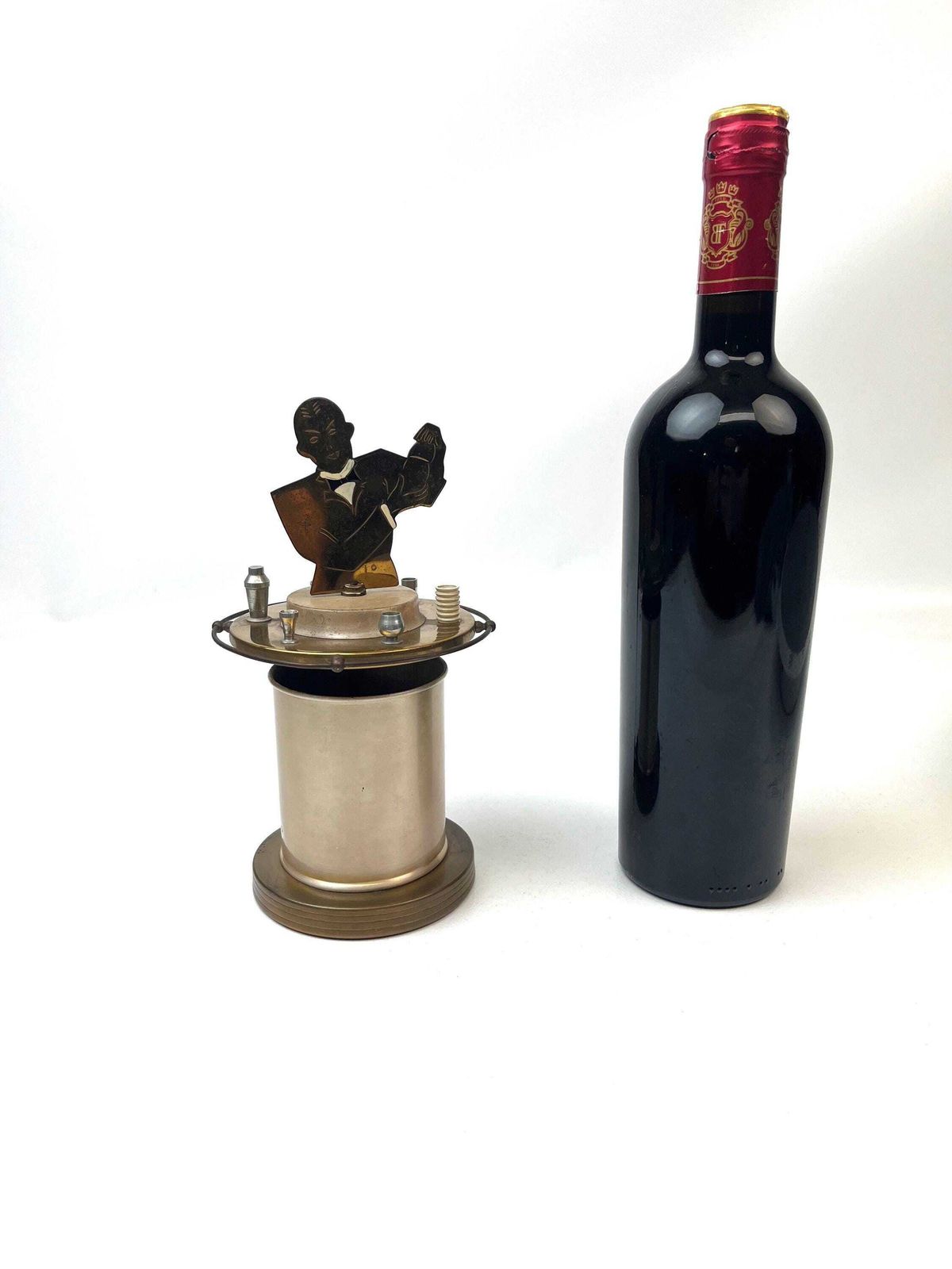 photo furniture Very Rare Bauhaus Art Deco Machine Age Bartender Cigarette Dispenser 1930