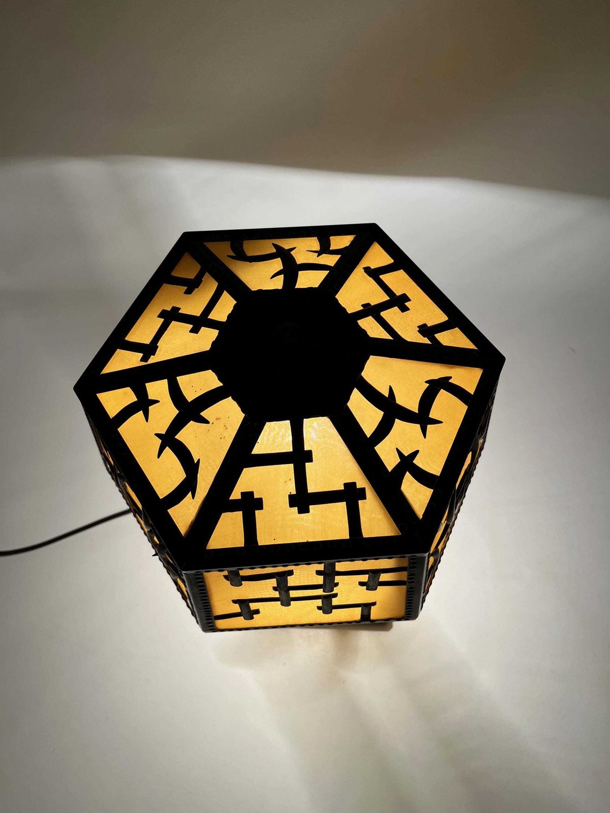 Grote Avantgarde Bauhaus Cubistische Bureaulamp Art Deco Duitsland ca. 1925 photo vintage