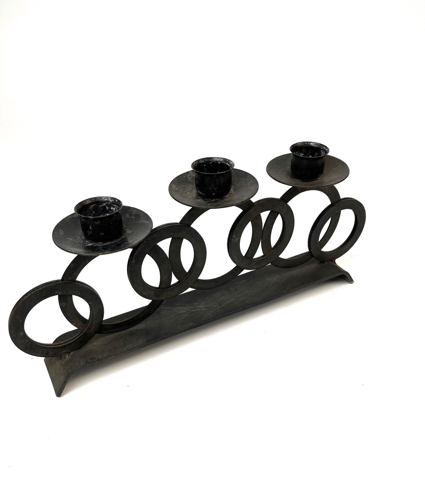 Rare Bauhaus Art Deco Machine Age Candlestick Candle Holder Germany 1925 photo Home Decor