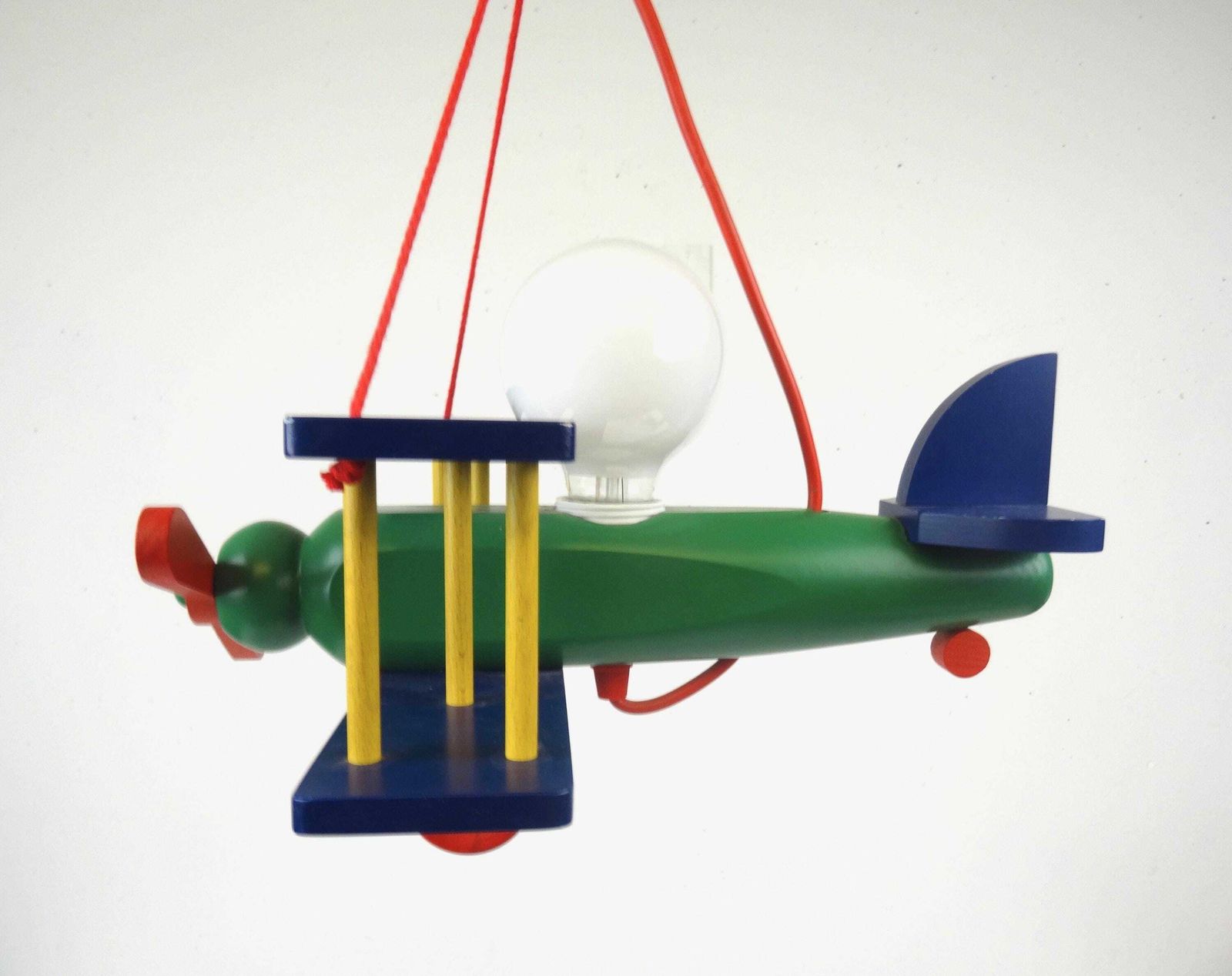 Plafonnier vintage en forme d'avion, style Memphis Pop Art, années 1980, chambre d'enfant photo Luminaires