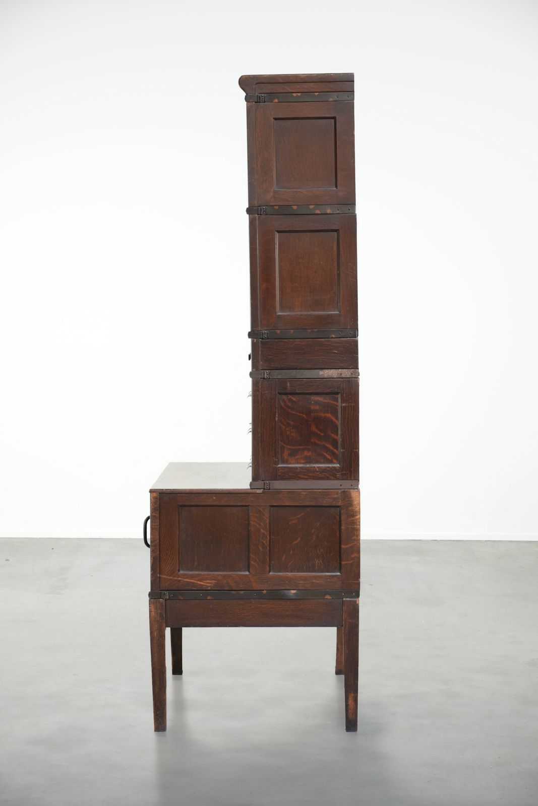 Unique And Very Original 19th Century Globe Wernicke Modular Notary/Office/Pharmacy Cabinet photo Furniture