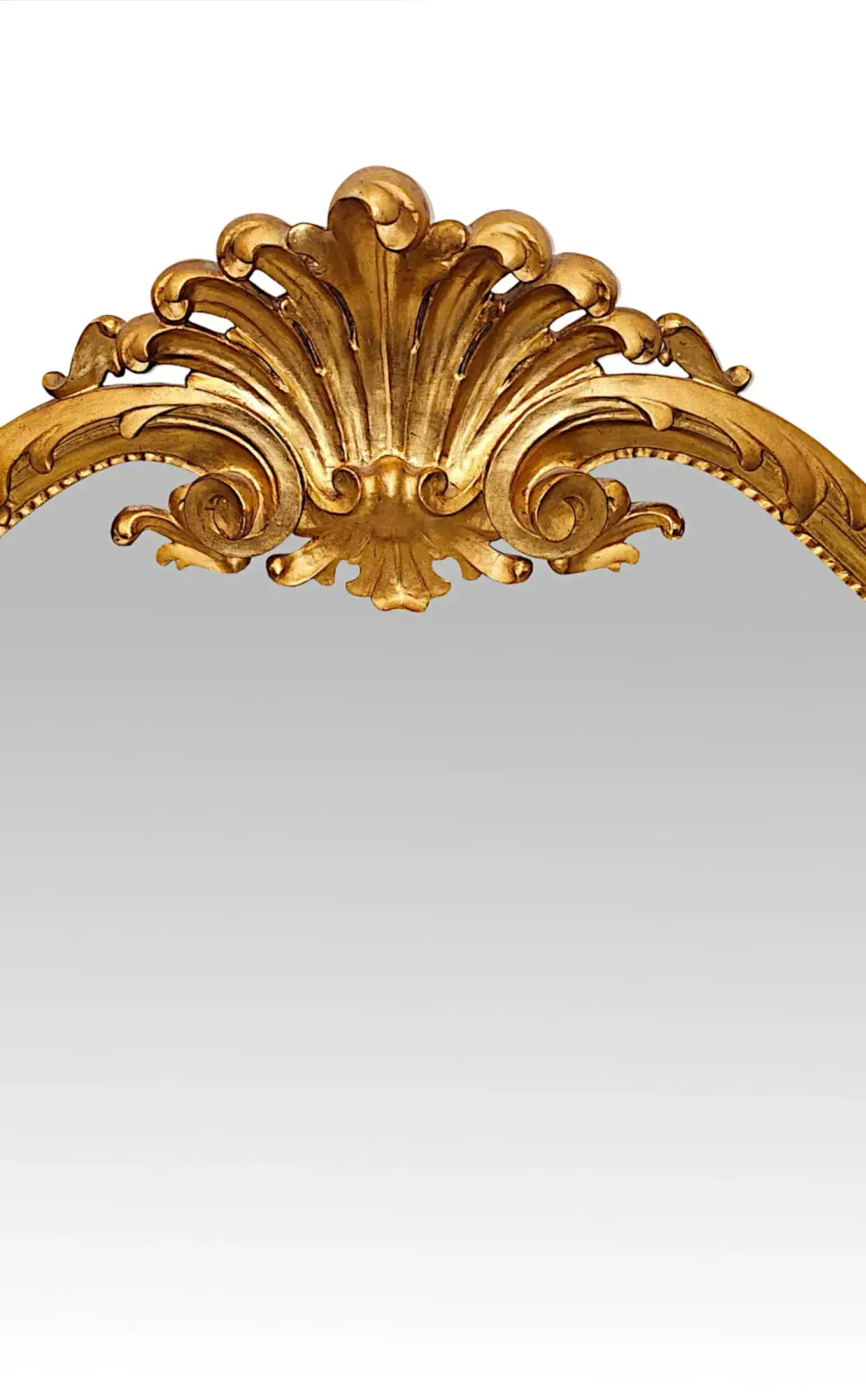 A Very Rare Pair Of 19th Century Italian Giltwood Overmantel Or Pier Mirrors photo Home Decor