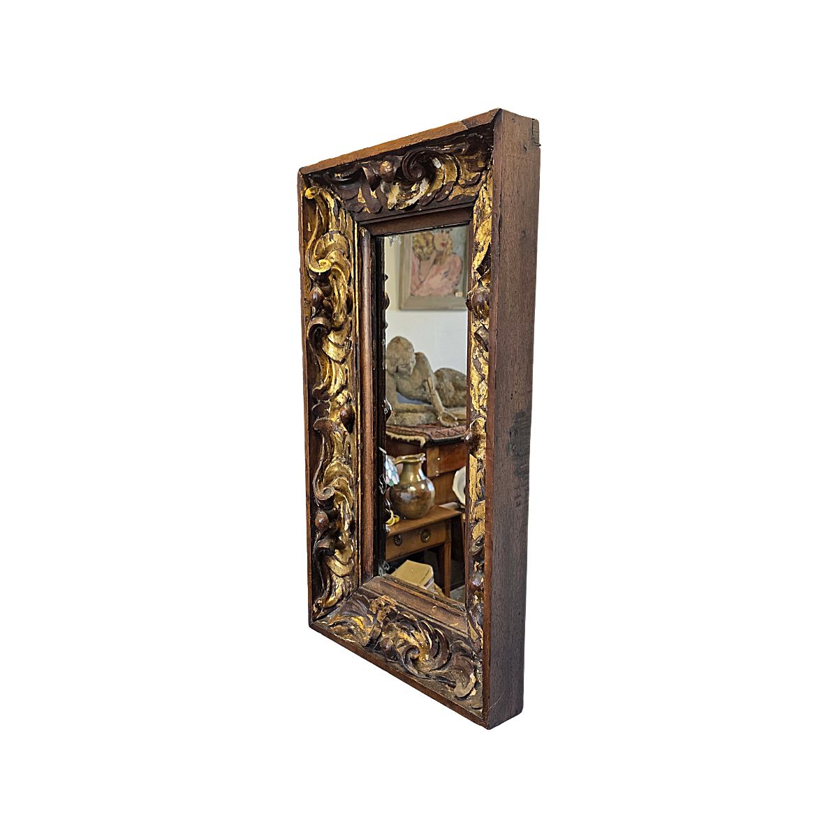Antiek Italiaans Barok Spiegel, 1e Helft 1700s photo for sale