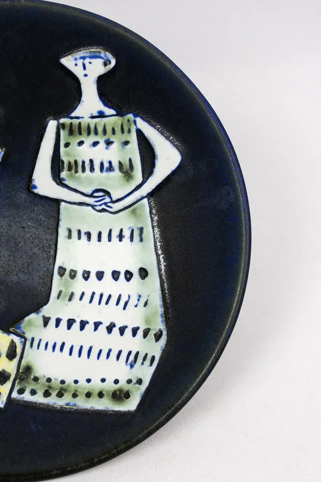 Lisa Larson – Glazed Ceramic Plate “Variety” For Gustavsberg, Sweden, Circa 1956 photo 248.0
