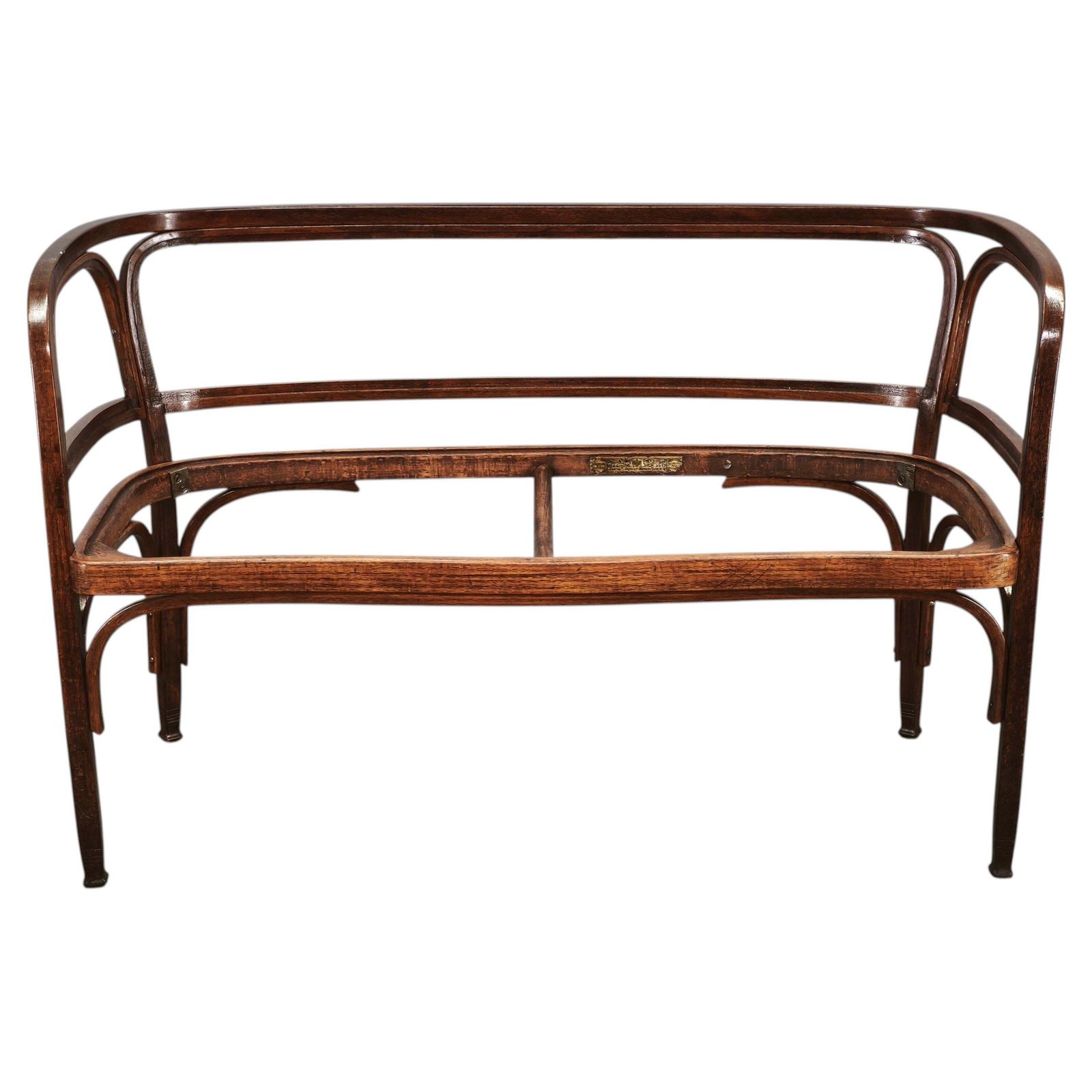 Canapé Gustav Siegel modèle 715/C pour Jacob & Josef Kohn, vers 1901