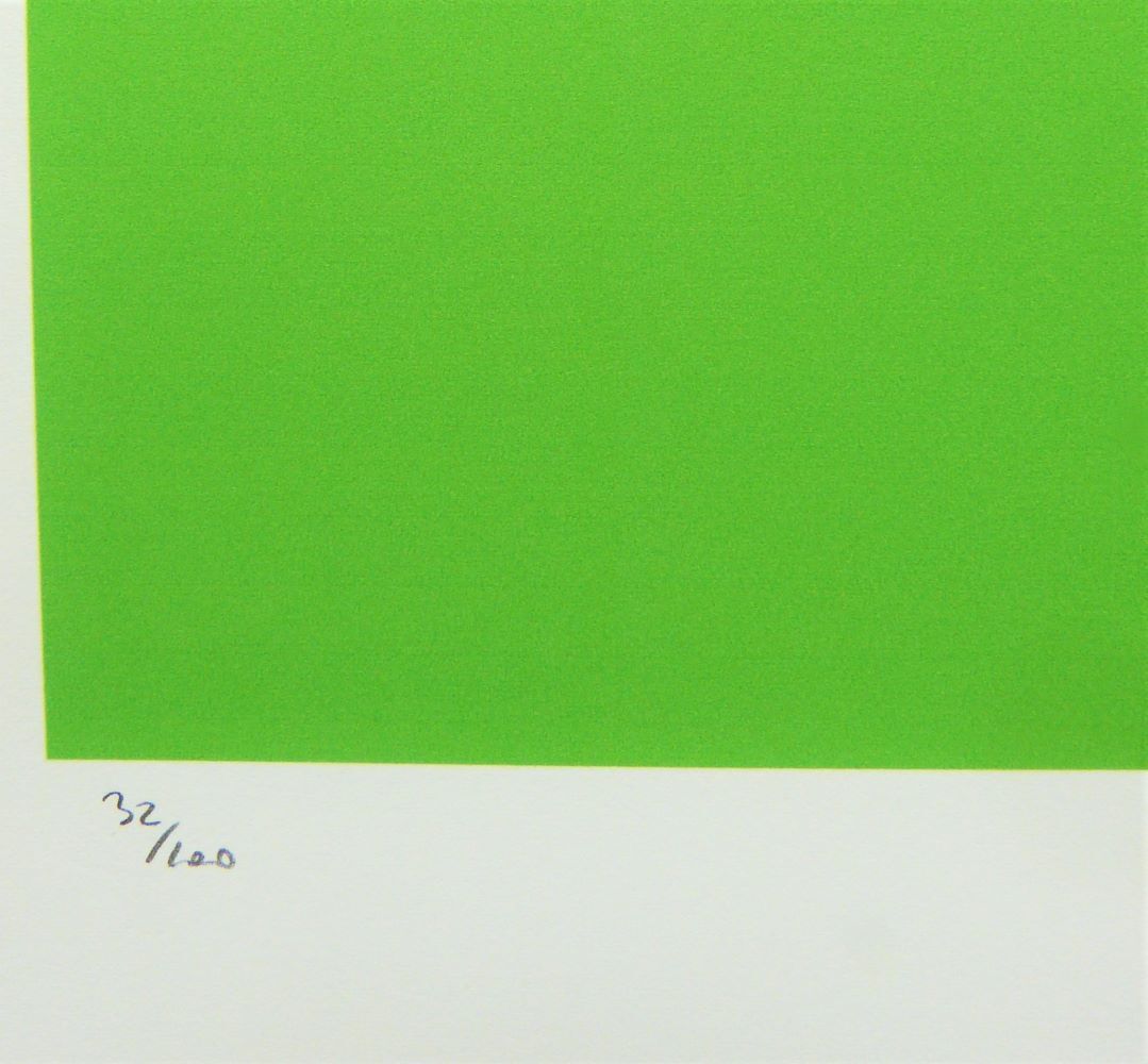 Andy Warhol  " Mickey Mouse  Grün"  Signierte Lithografie, Limitiert 32/100 photo for sale