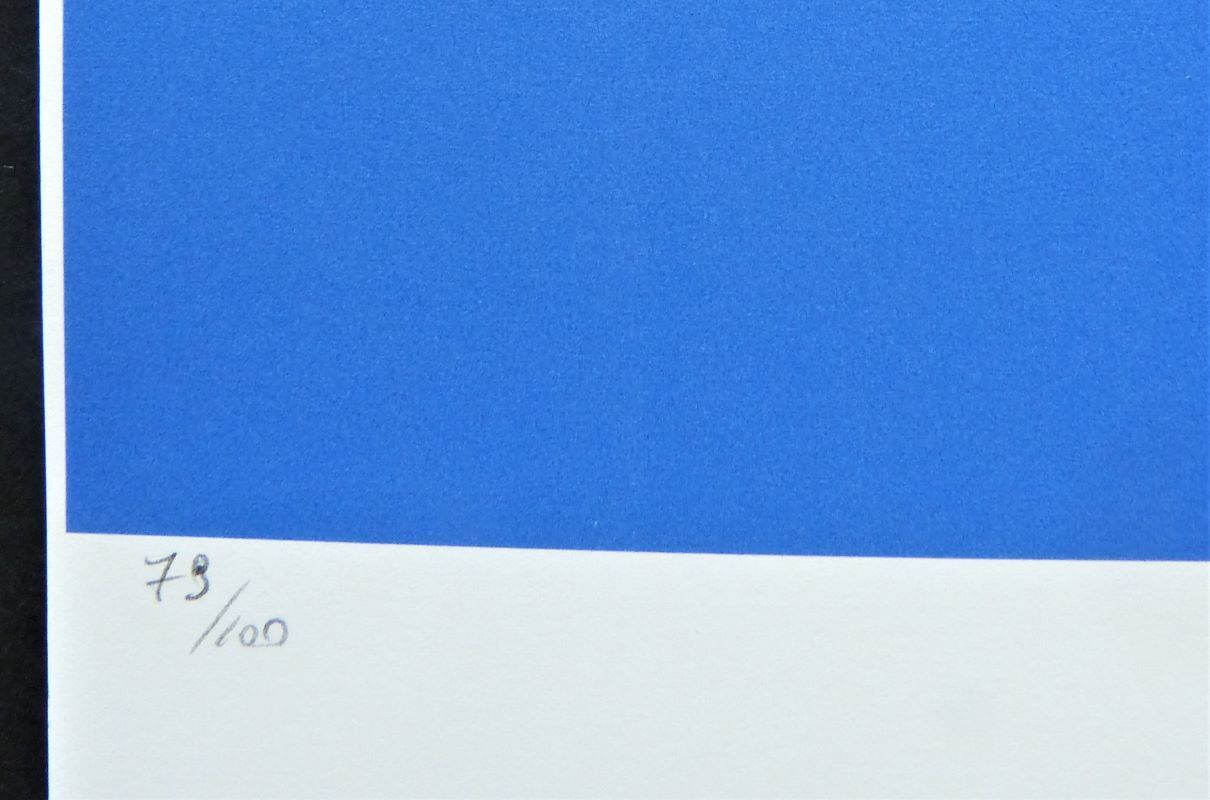 Andy Warhol  " Mickey Mouse Blau "  Signierte Lithografie, Limitiert 79/100 photo for sale