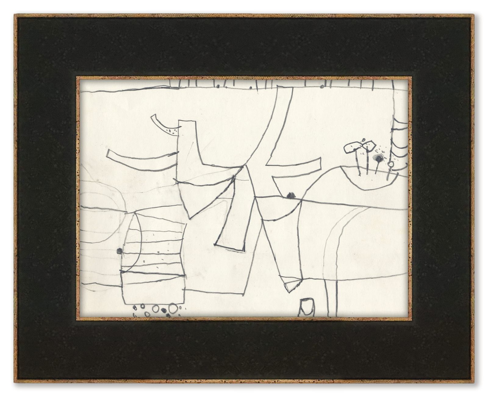 Elegant Abstract Still Life Study By Important British Sculptor Henry Cliffe