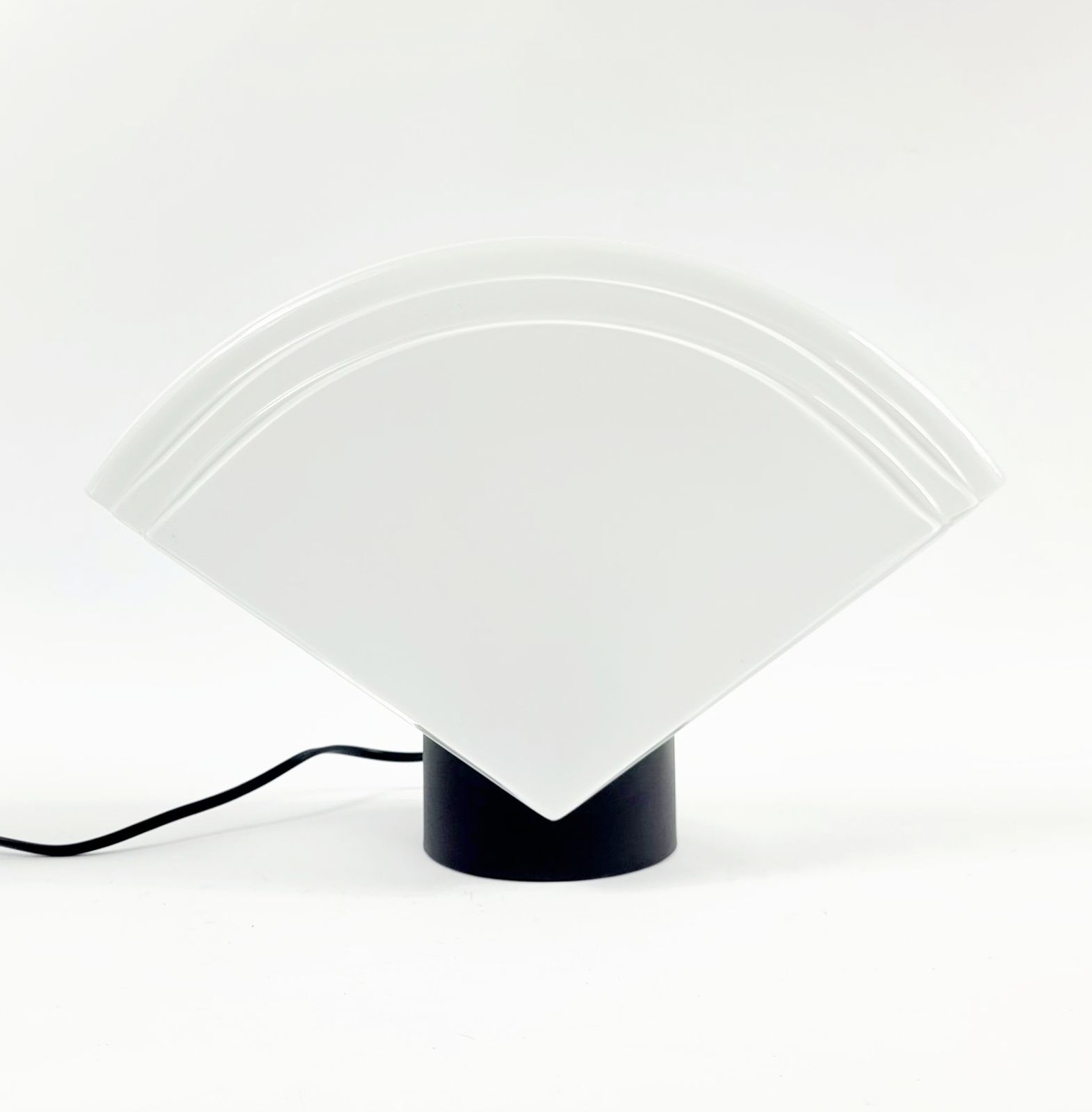 Large Murano Glass Table Lamp From Av Mazzega, Italy, 1970s photo furniture