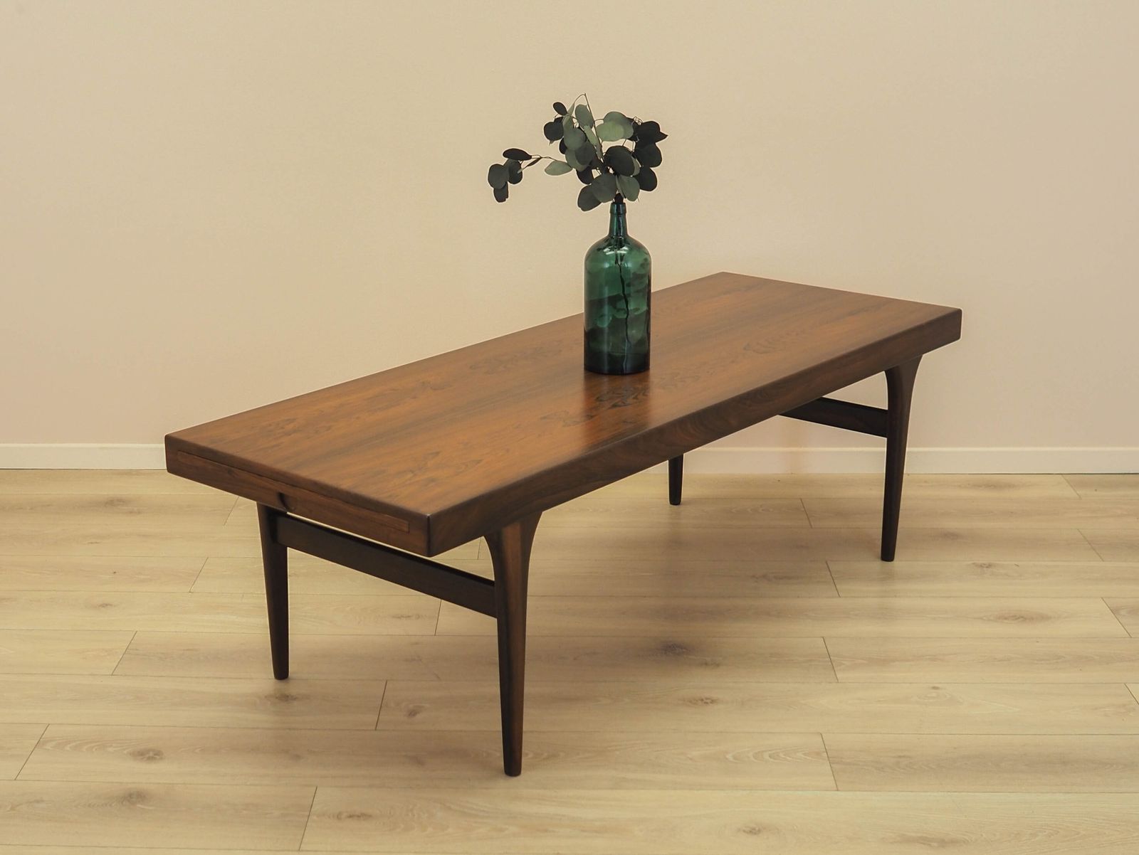 Table basse vintage à plateau extensible par CFC Silkeborg, design danois, années 1960 photo vinterior