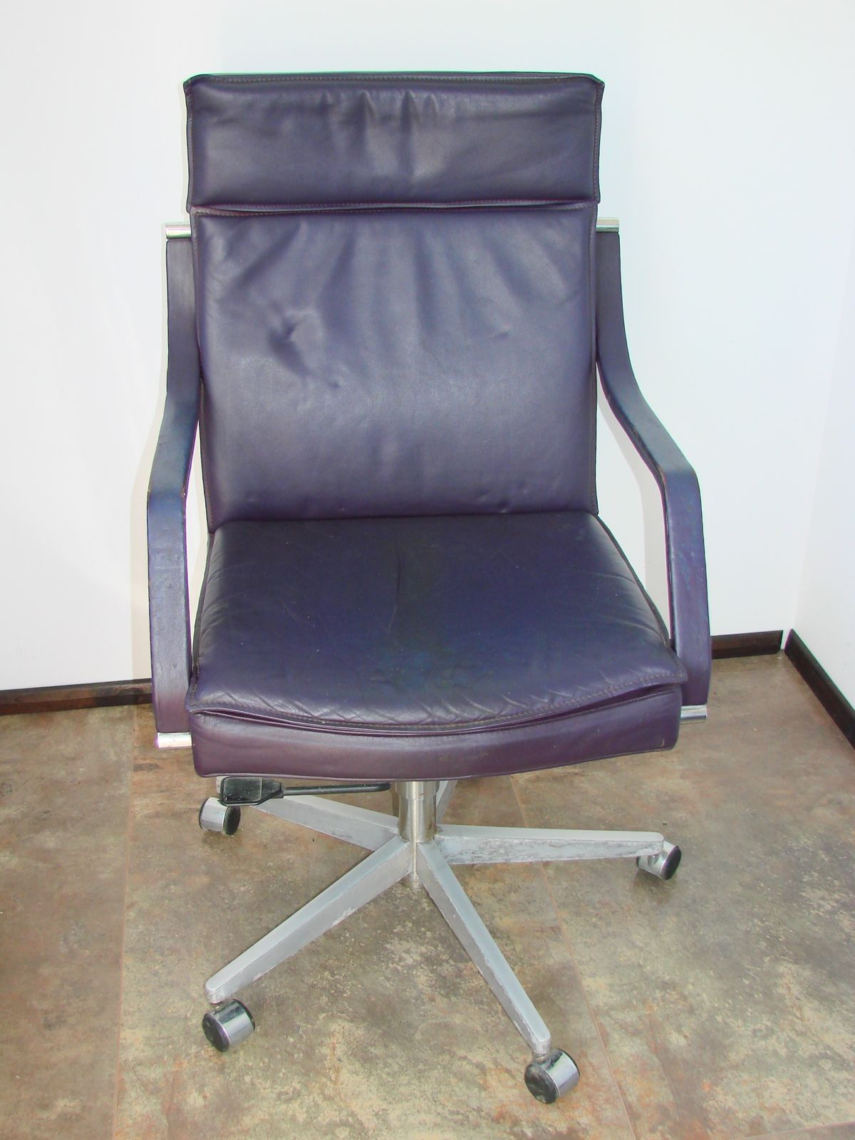 Rudolf Bernt Glatzel, Leren Fauteuil voor W. Knoll, jaren 1980 photo 279.0