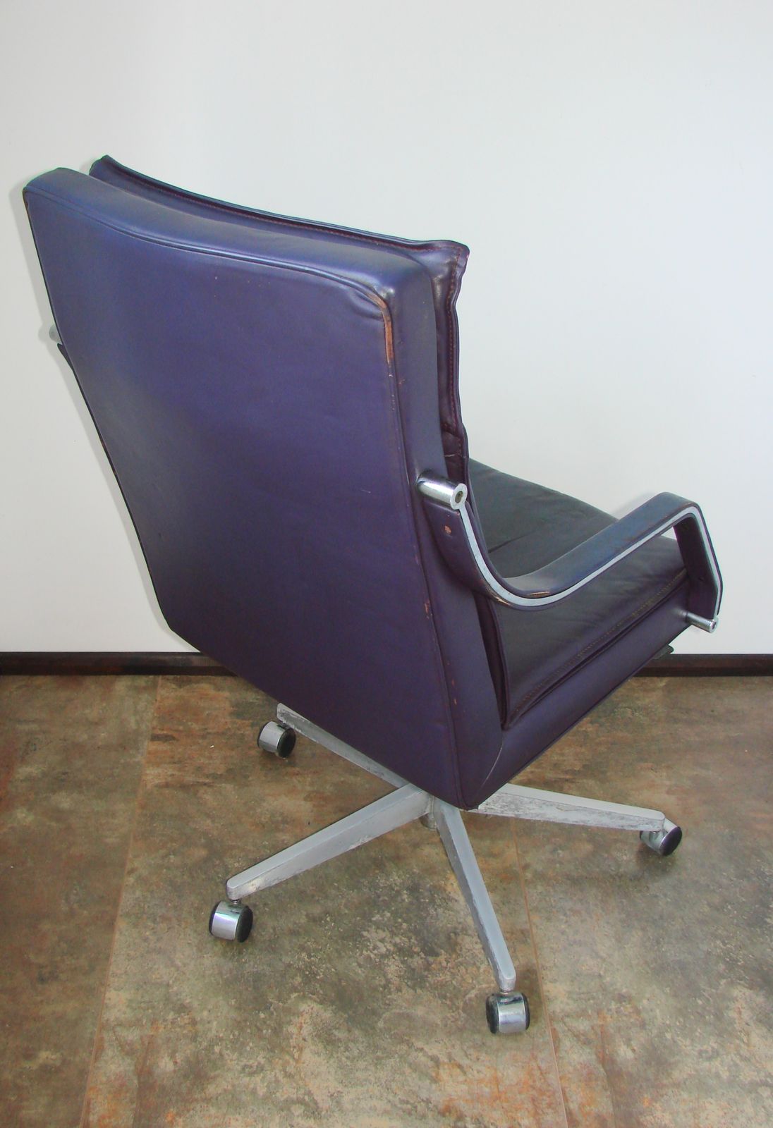 Rudolf Bernt Glatzel, Leren Fauteuil voor W. Knoll, jaren 1980 photo buy