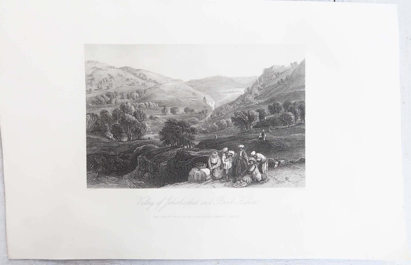 Set Of 12 Original Antique Prints Of The Levant / Holy Land /Middle East. C 1850 photo vinterior