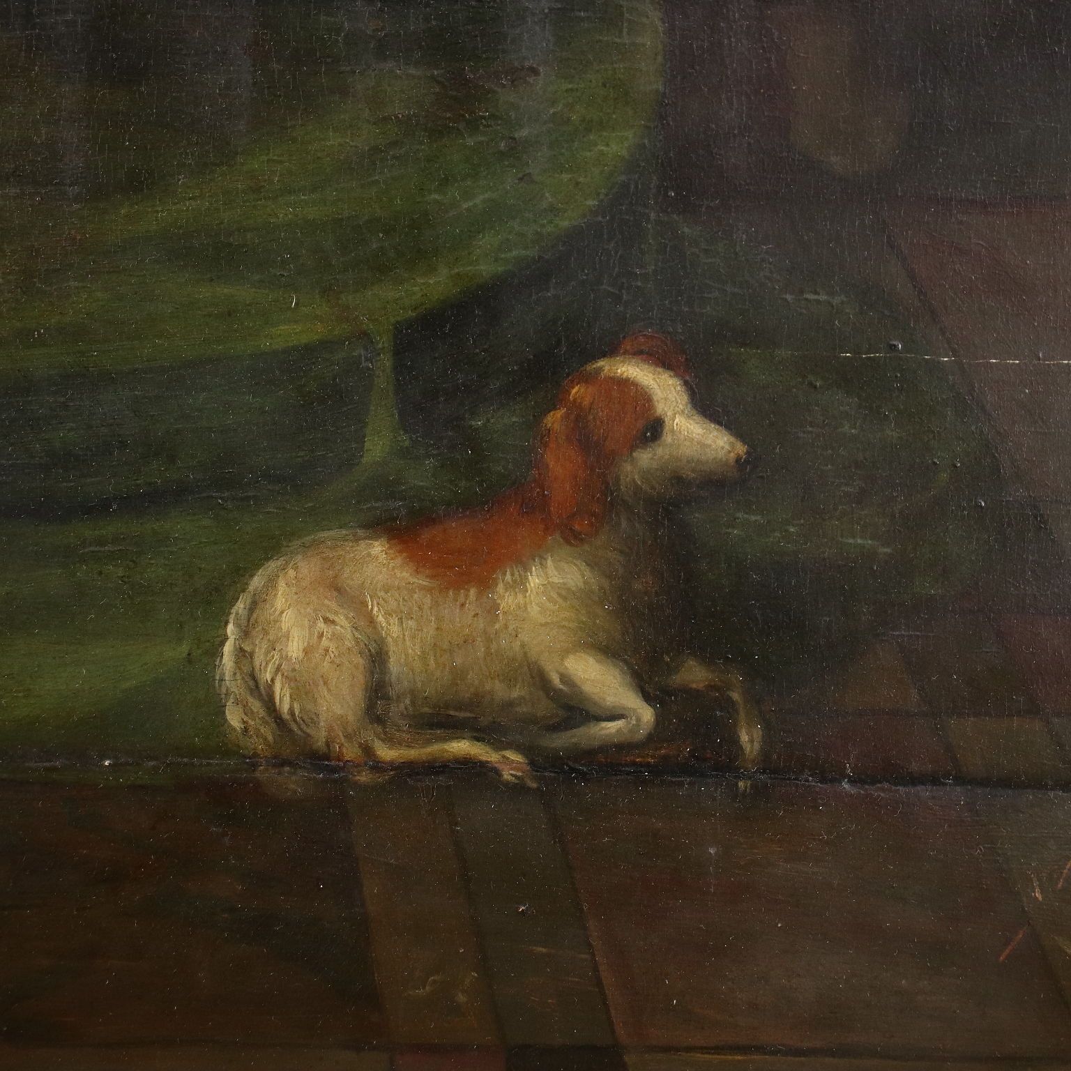 La Continence de Scipion, huile sur toile, Italie, XVIIe siècle photo 3710.0