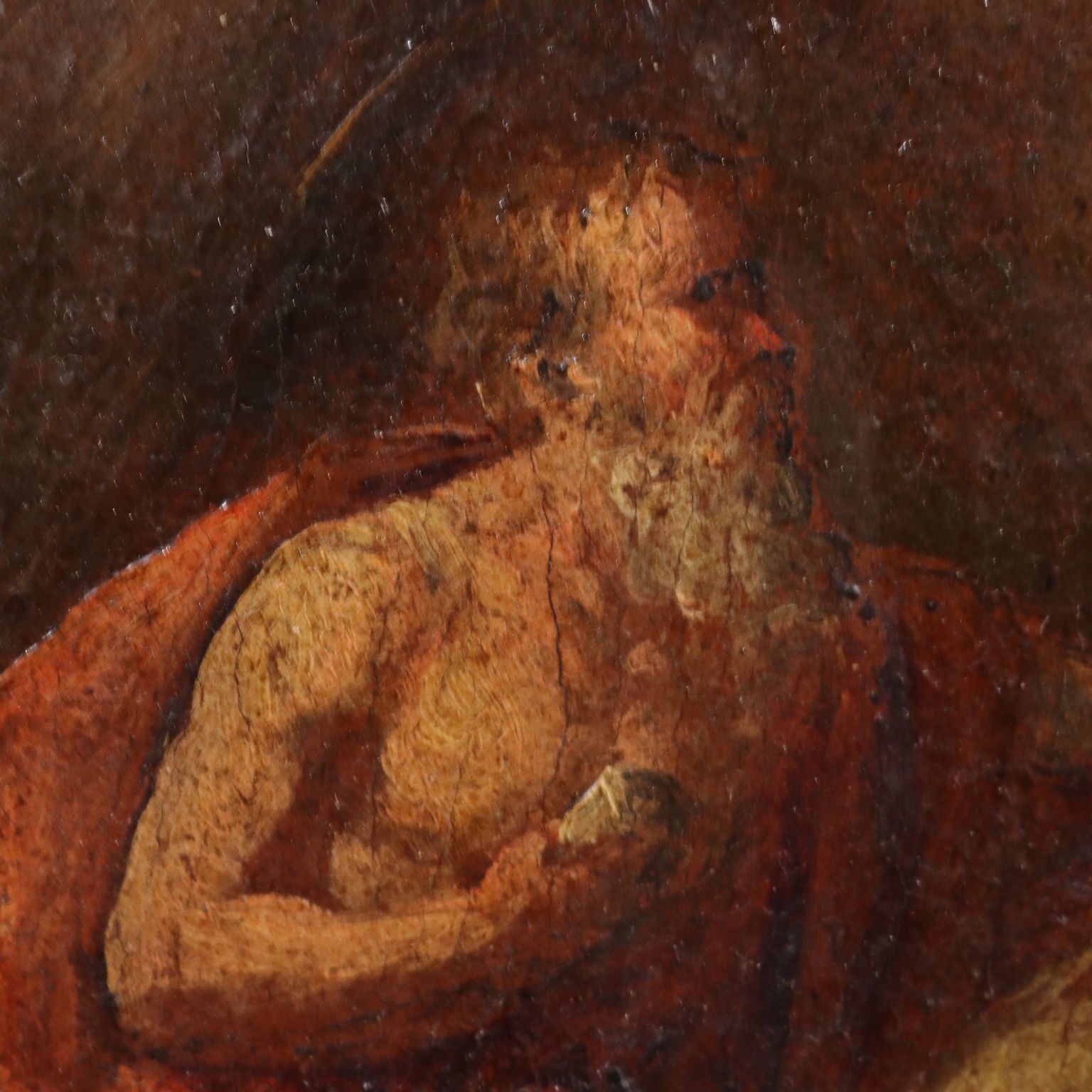 Olieverf op doek, religieus onderwerp, Italië, 17e-18e eeuw photo Kunst