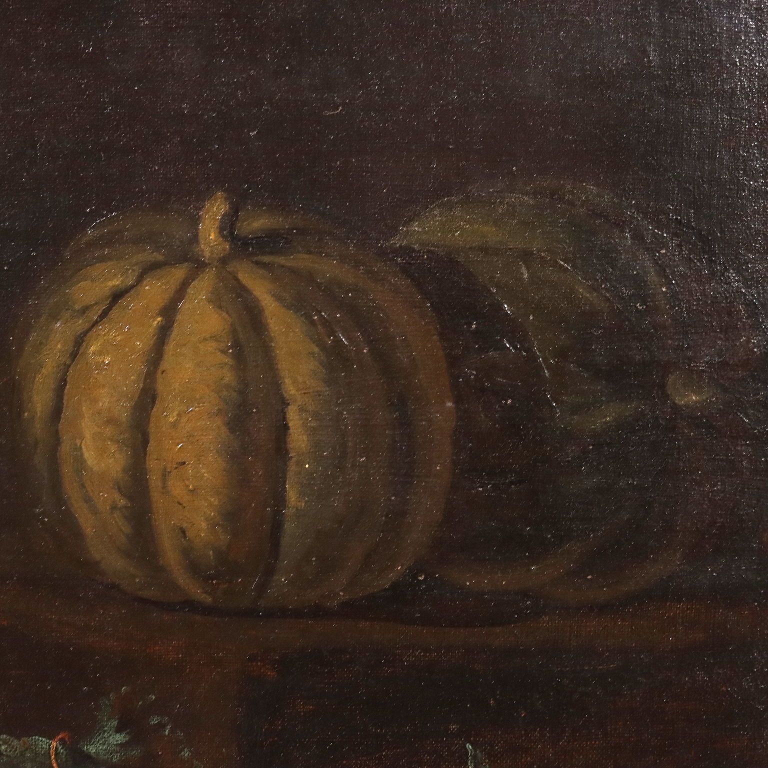 Nature morte à l'huile sur toile, Italie, XVIIe-XVIIIe siècle photo 2590.0