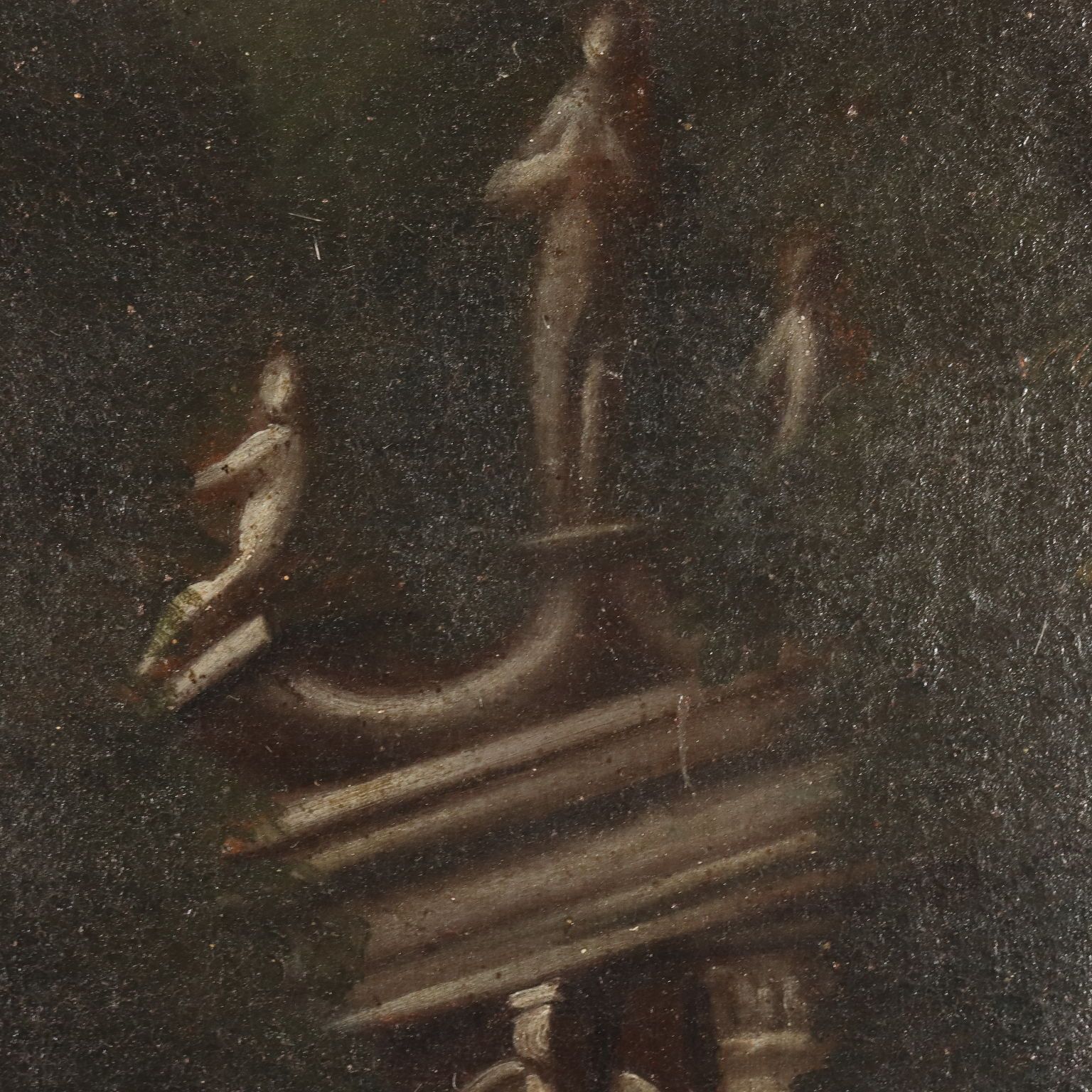 Tableau d'époque, XVIIe-XVIIIe siècle, Moïse sauvé des eaux, huile sur toile photo buy