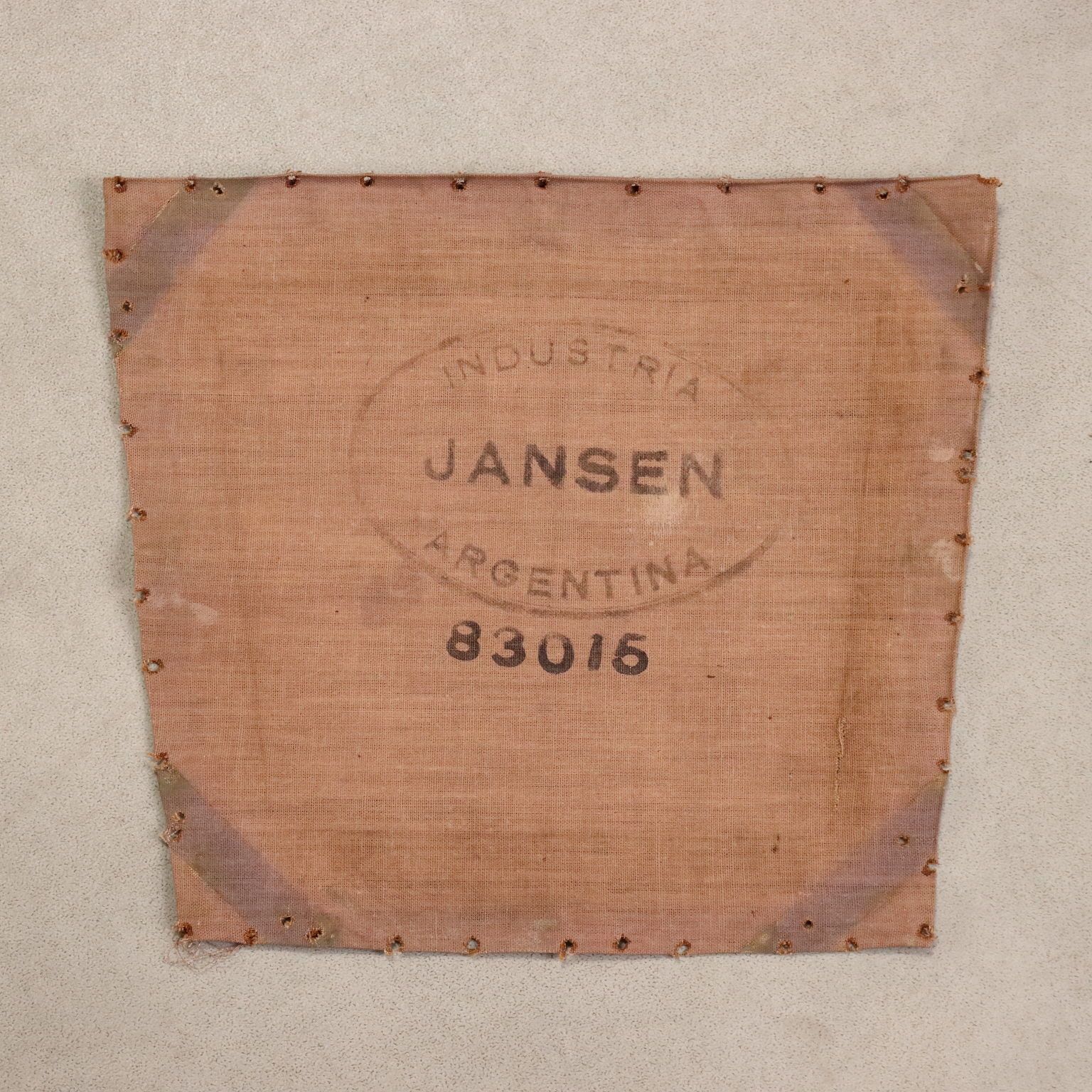 2960.0 Set van 4 Jansen Argentina stoelen jaren 1950 photo