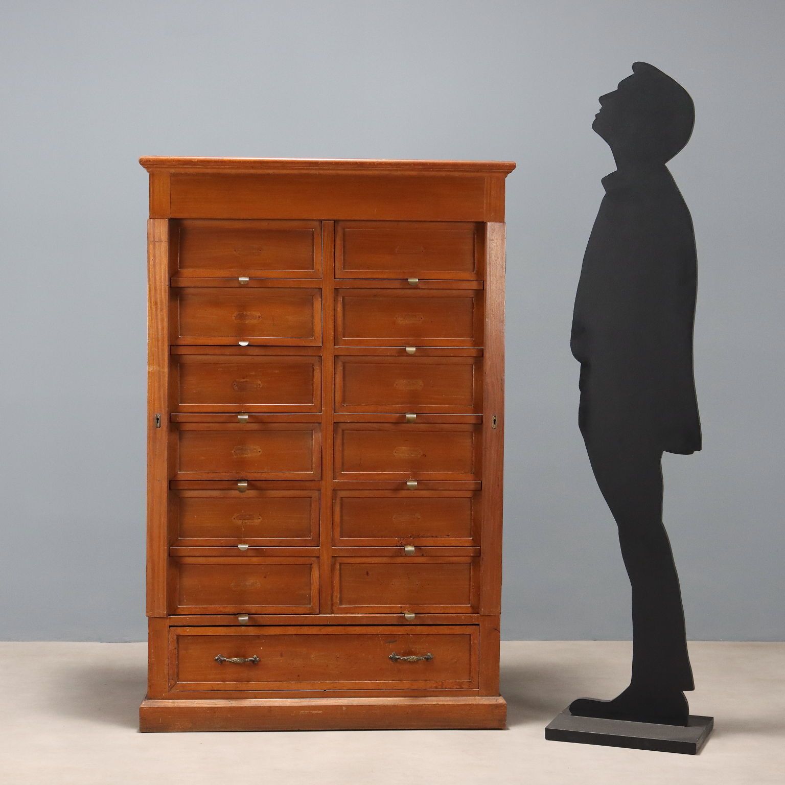 Mahonie Ladekast uit Begin 20e Eeuw, Italië photo furniture