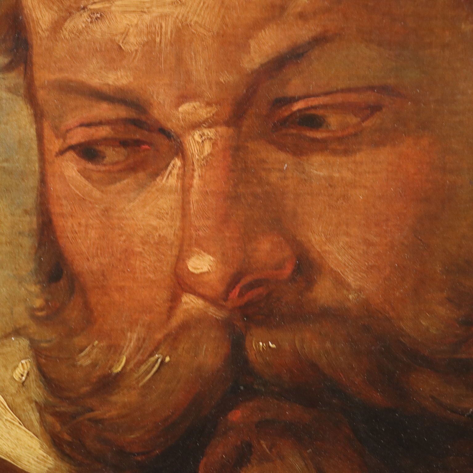Antiek schilderij gesigneerd Filippo Marsigli olieverf op papier ca. 1840 photo Kunst