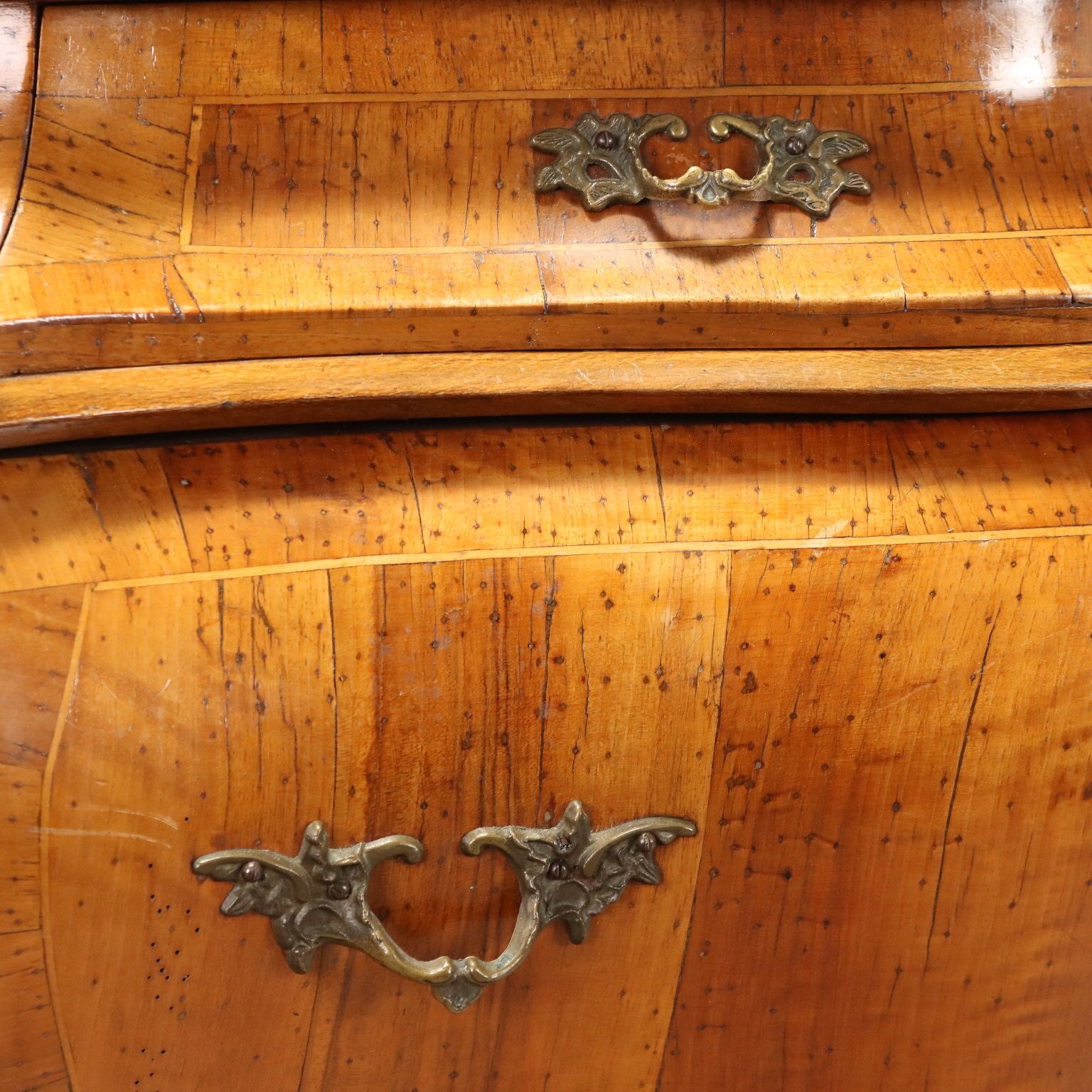 Commode de style Chippendale en bois, Italie, XXe siècle photo vintage