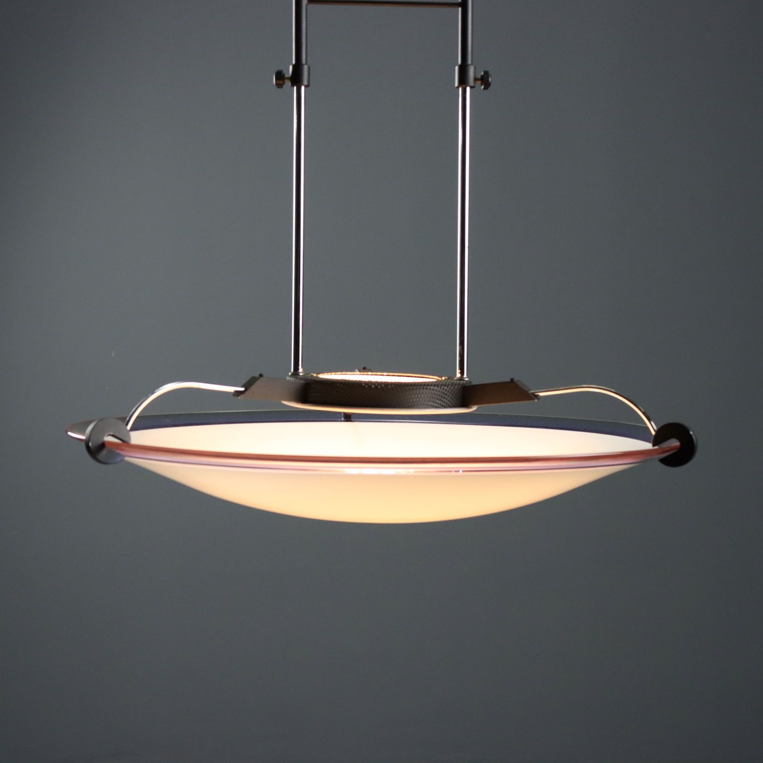 Lustre à éclairage halogène indirect, années 1980 photo buy