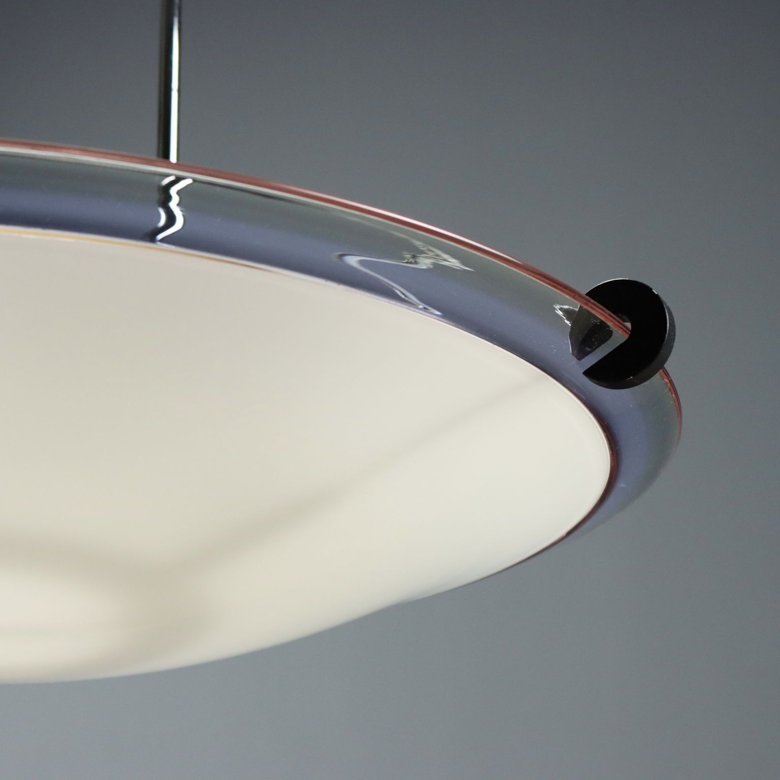 photo for sale Chandelier With Reflected Halogen Light 1980s