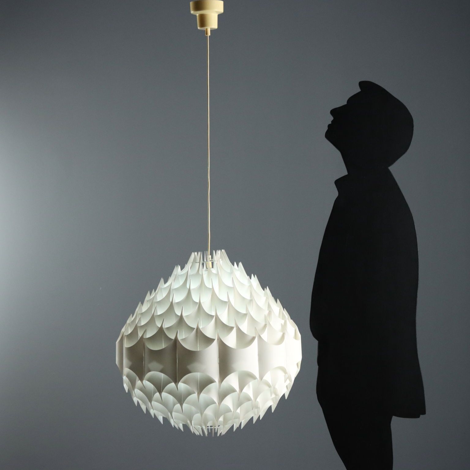 Lampe vintage « Rhythmic Vest » - Création de Milanda Havlova (années 1960/70) photo furniture
