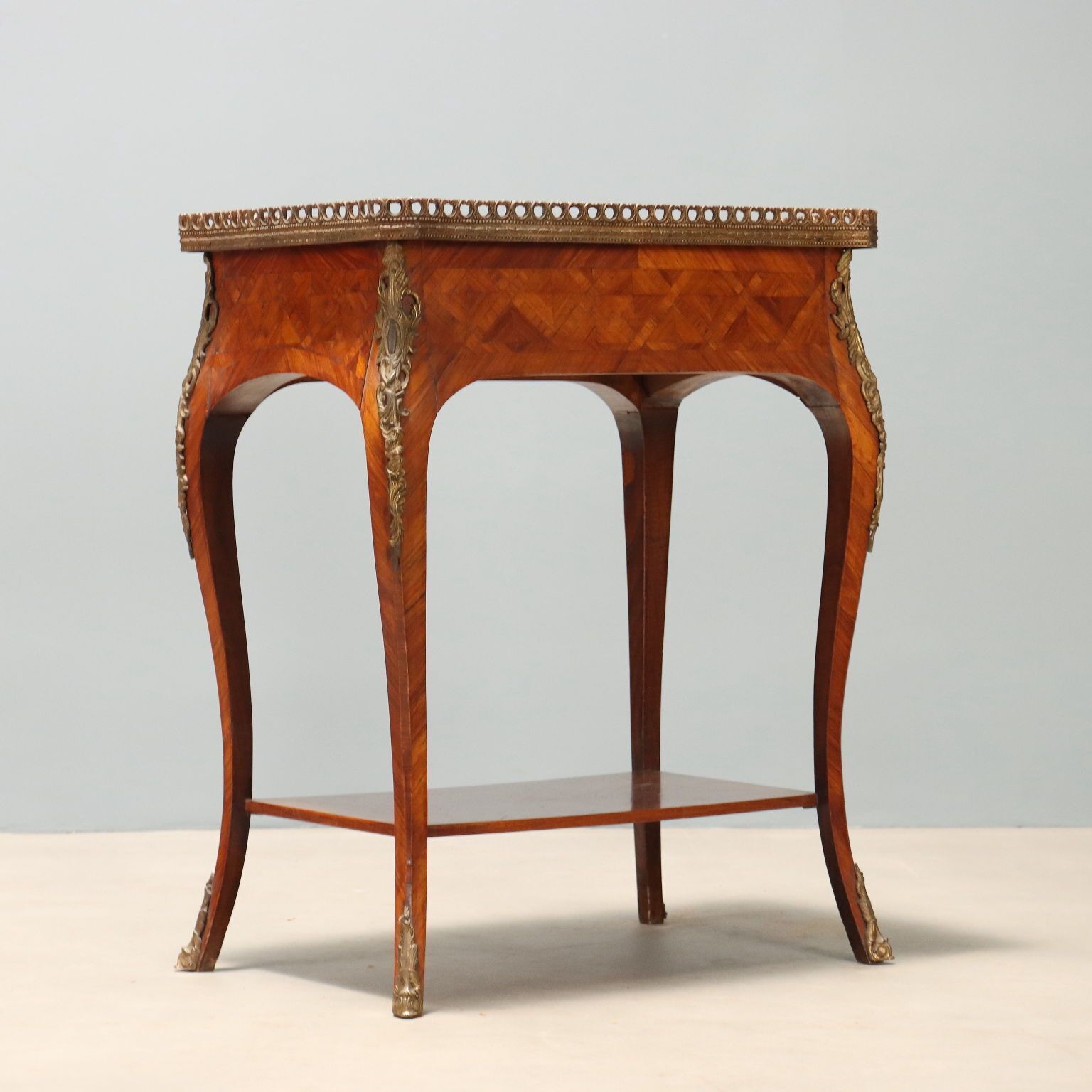 photo for sale Small Antique Table Napoleon III Bois De Rose Italy XX Century