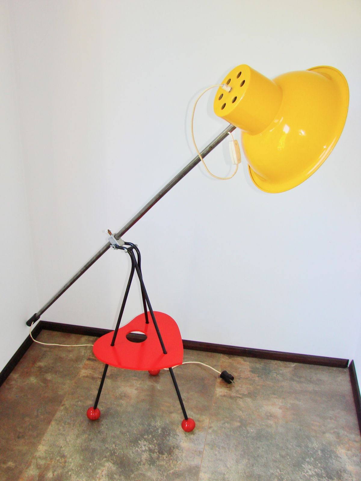 Vloerlamp, Polen, jaren 1960. photo 189.0