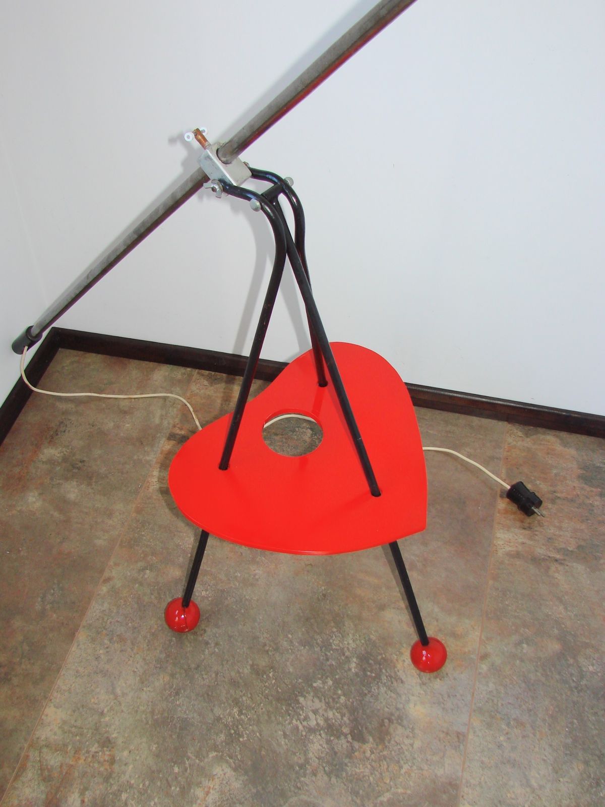 Vloerlamp, Polen, jaren 1960. photo vinterior