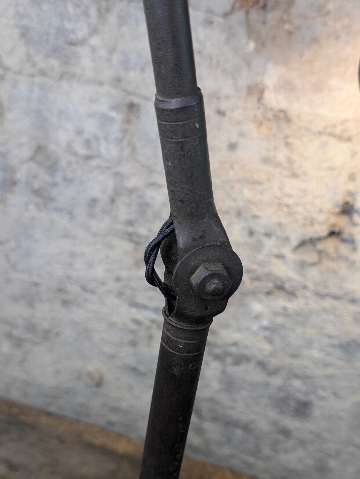 290.0 Vintage Dugdills Industrial Lamp | Antique Articulated Desk Lamp | British Factory Workshop Light | Heavy Cast Iron Table Lamp photo