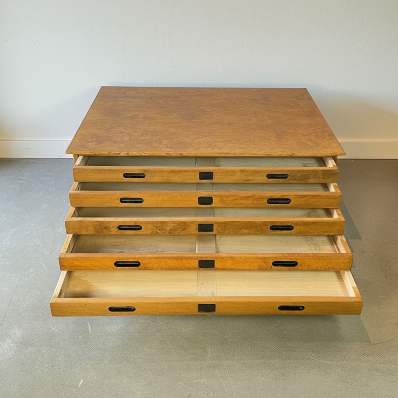 1950s 5 Drawer Staverton Plan Chest / Coffee Table photo 719.0