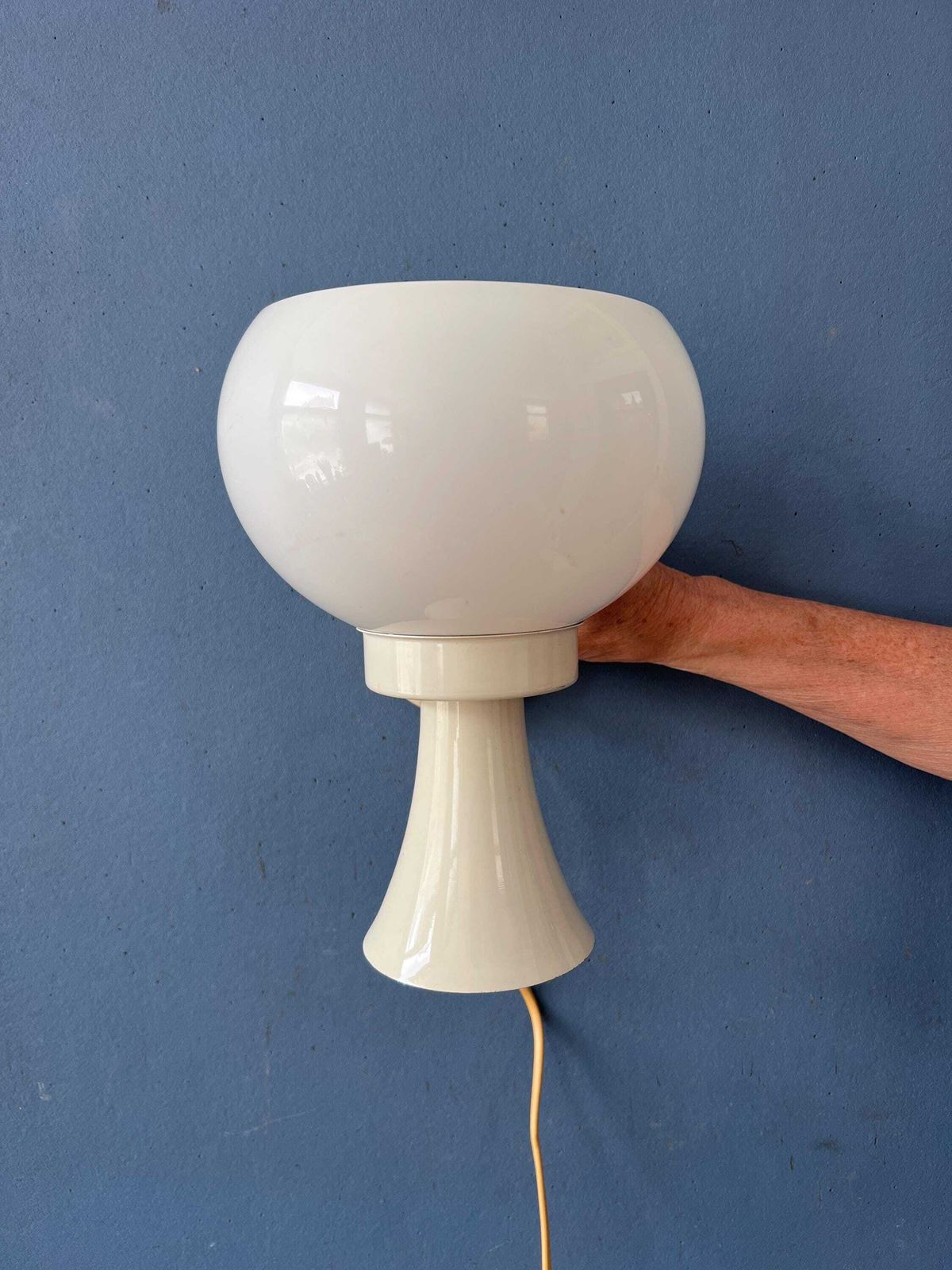 Vintage Herda Diabolo Mushroom Wandlamp | jaren 1970 Space Age Wandlamp photo vintage