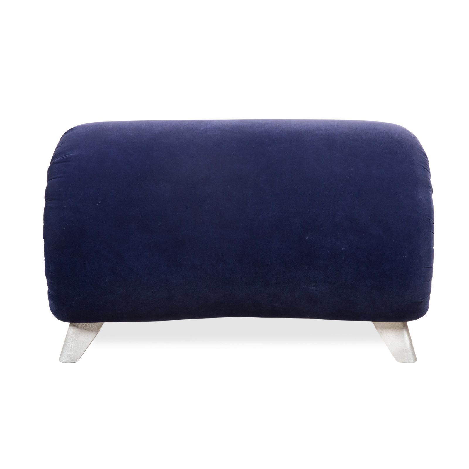 photo for sale Bretz Gaudi Velvet Fabric Stool Dark Blue