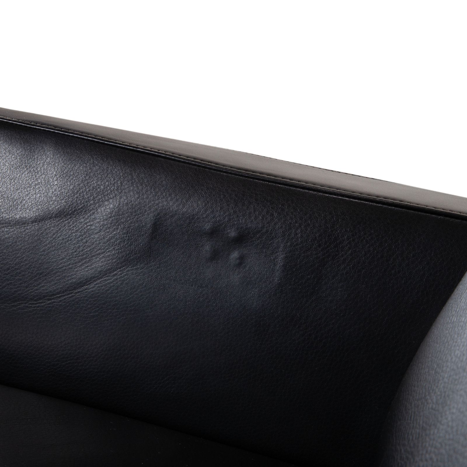Fauteuil Cor Bico en cuir noir, fonctions électrique et manuelle photo 2570.0