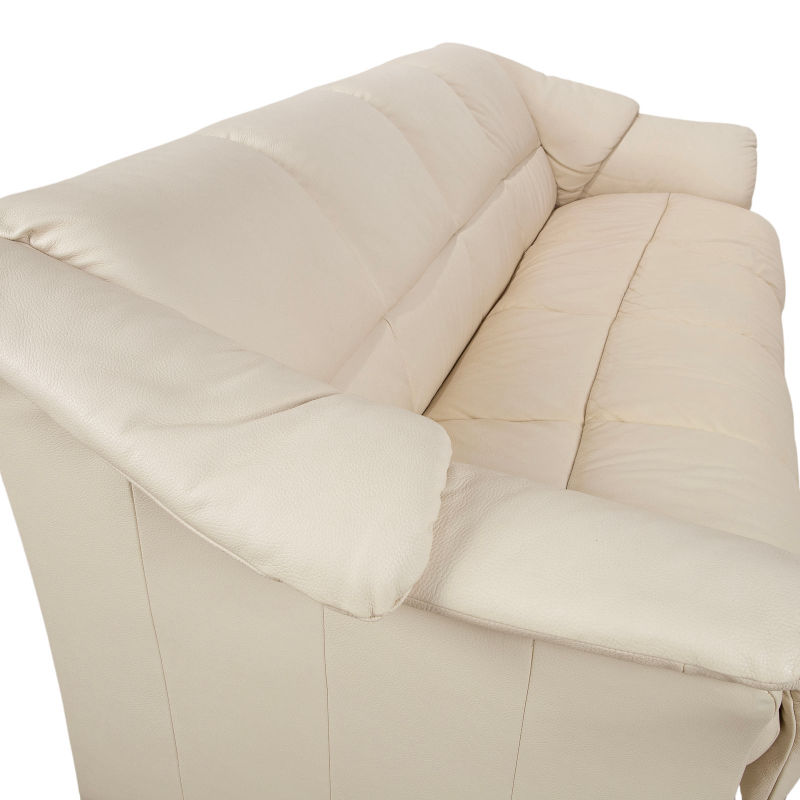 Canapé 4 places Stressless Oslo en cuir, blanc crème coquille d'œuf photo 2570.0