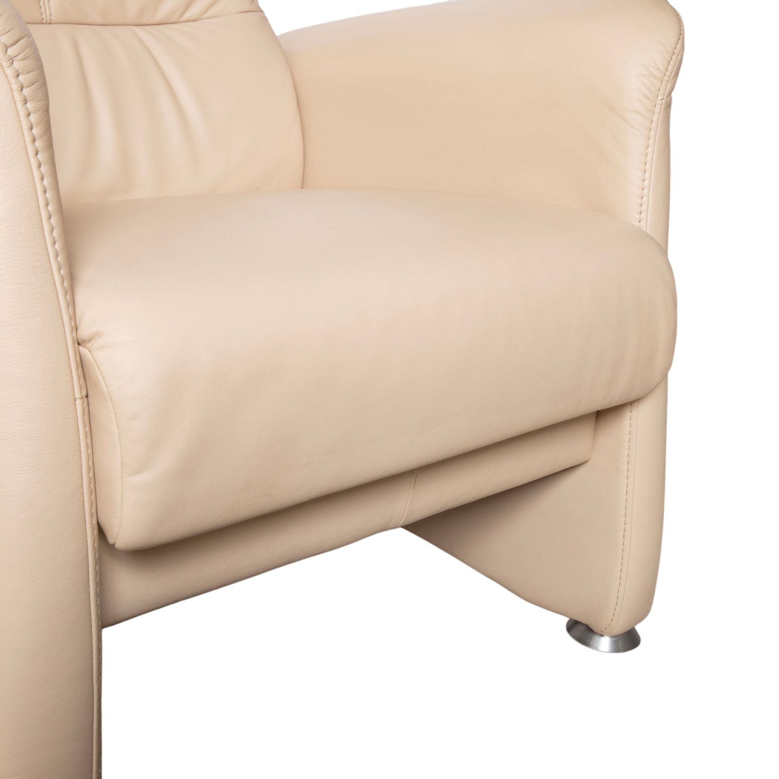 Himolla 6001 Leather Armchair Cream photo vinterior