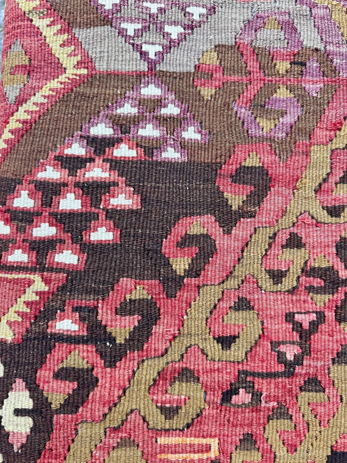 Meubels Kilim Beklede Kruk 0,63m x 0,47m x H0,39m photo