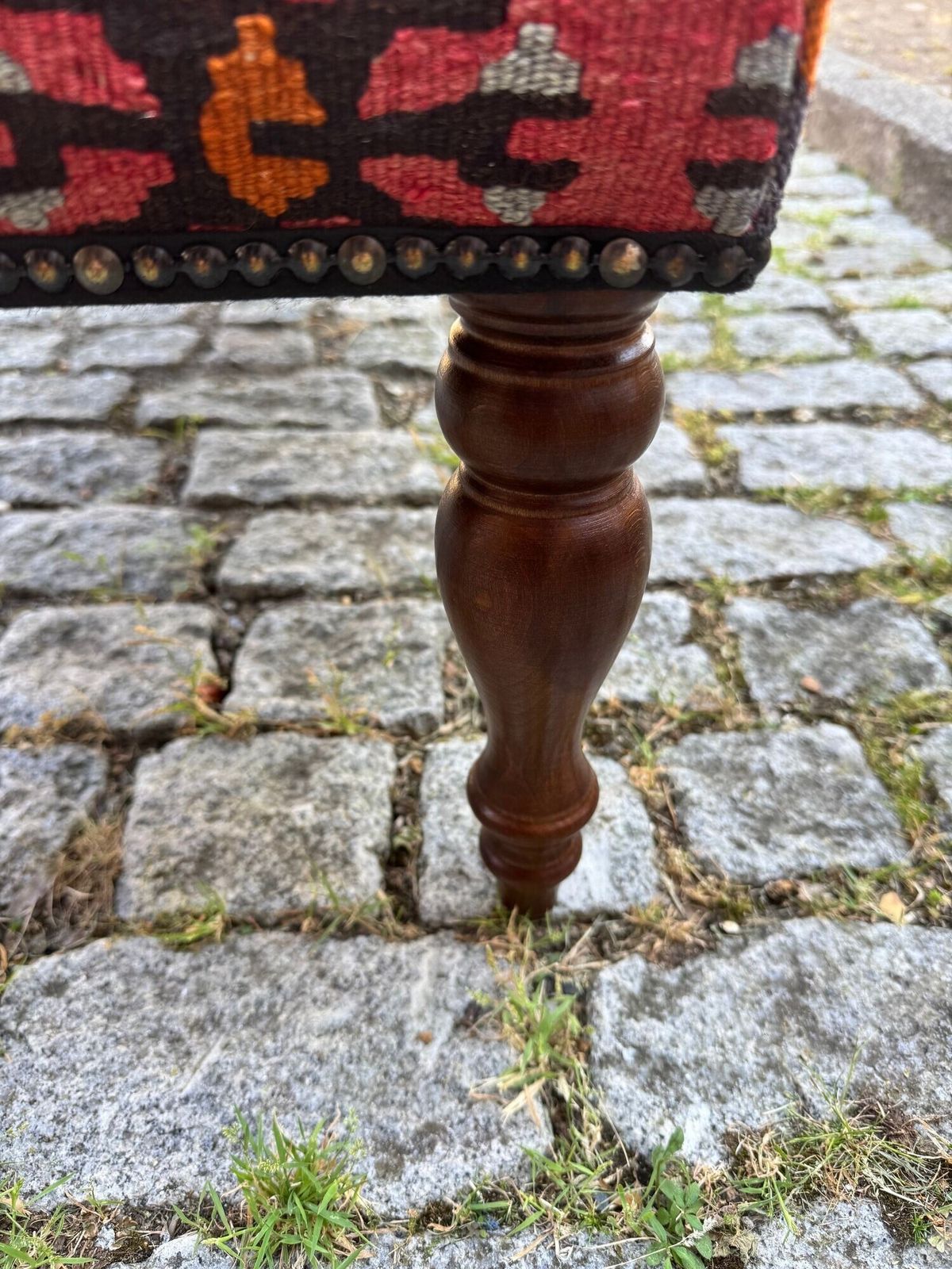 750.0 Kilim Beklede Kruk 1,03m X 0,47m X H0,40m photo